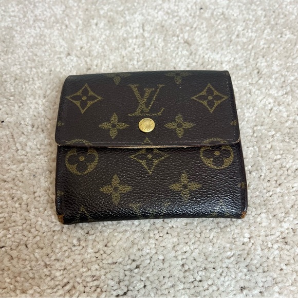 Authentic Louis Vuitton Monogram Elise Wallet - Picture 1 of 14